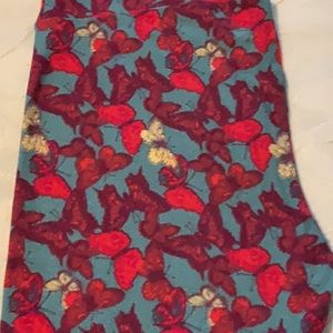 LuLaRoe TC BUTTERFLY leggings